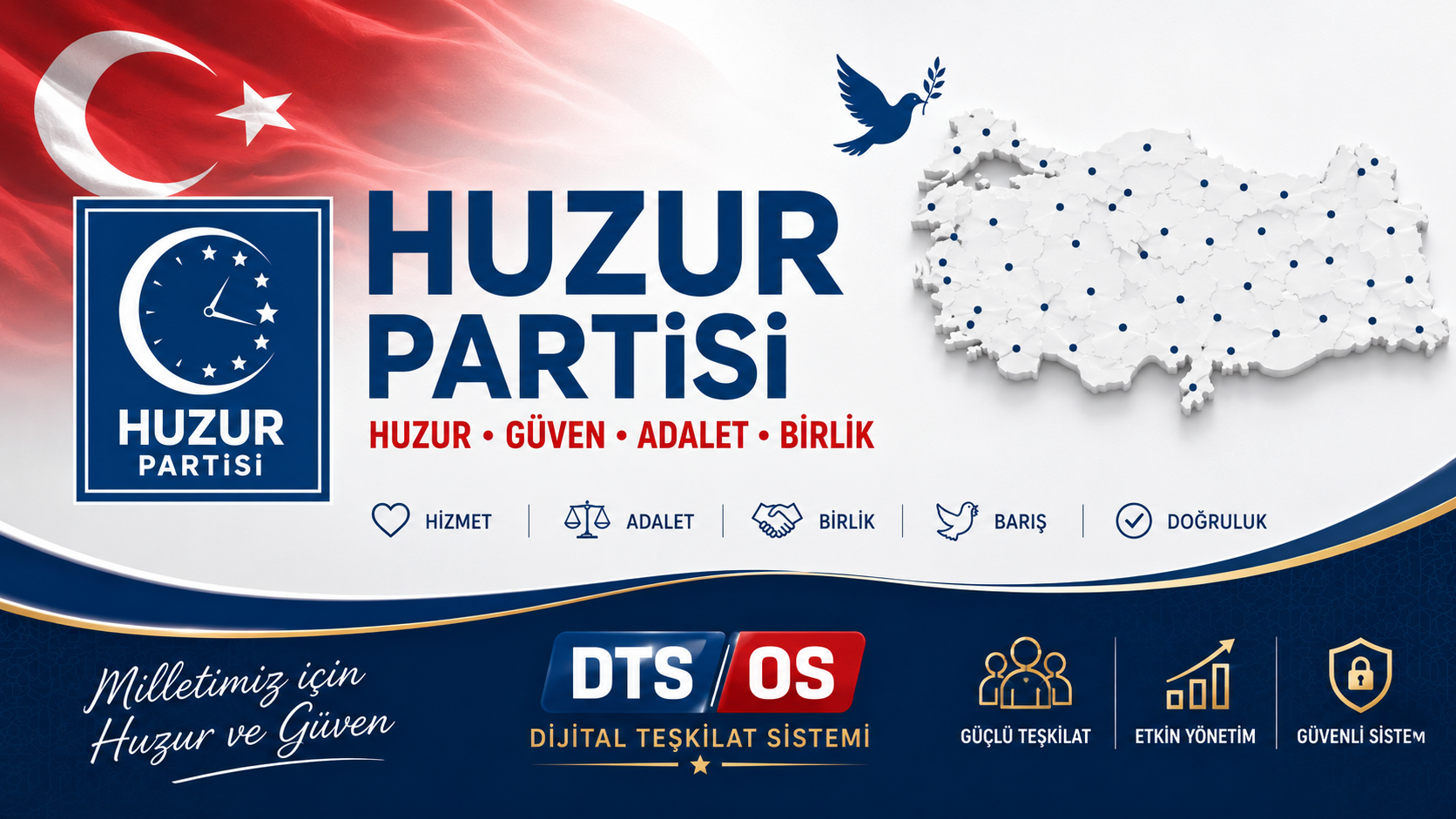Huzur · DTS|OS Dijital Teşkilat Sistemi